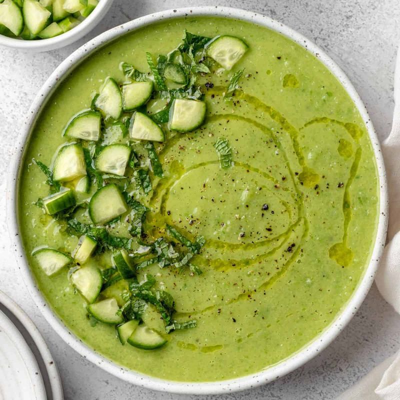 Chilled Cucumber Gazpacho