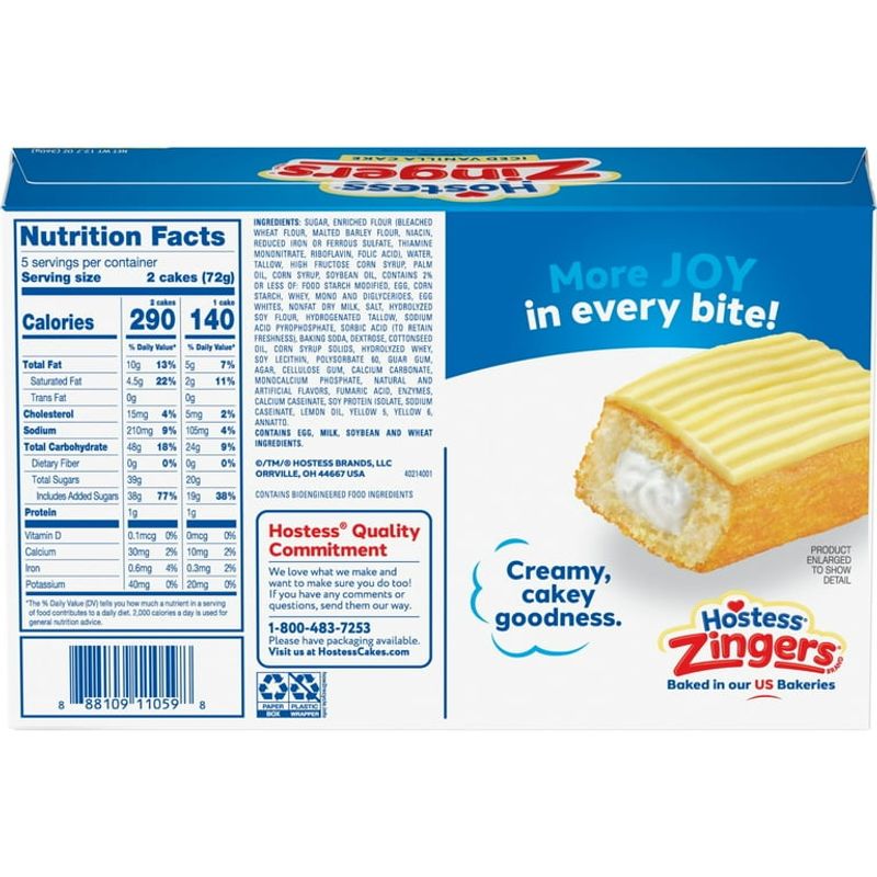 Packaged Snack Cakes