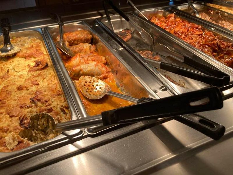 The Buffet Setup