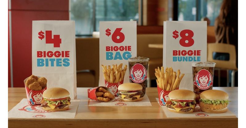 Wendy’s Biggie Deals starting at $4