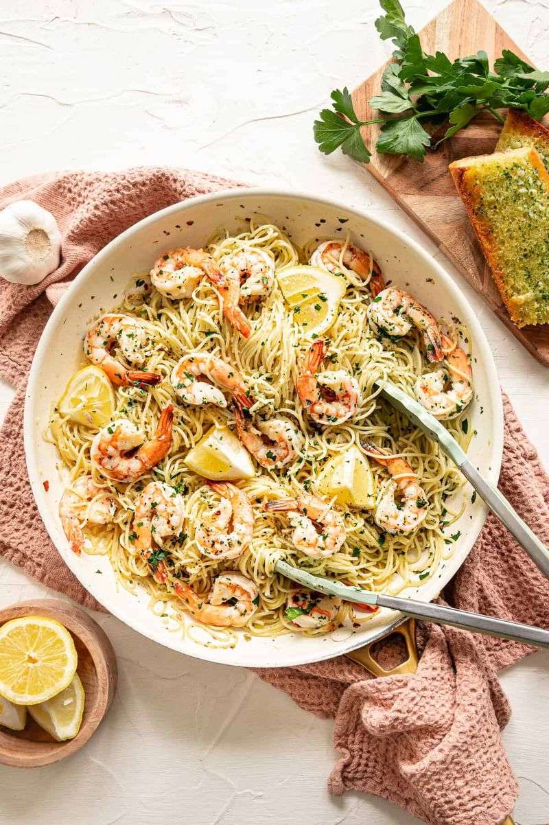 Shrimp Scampi Pasta