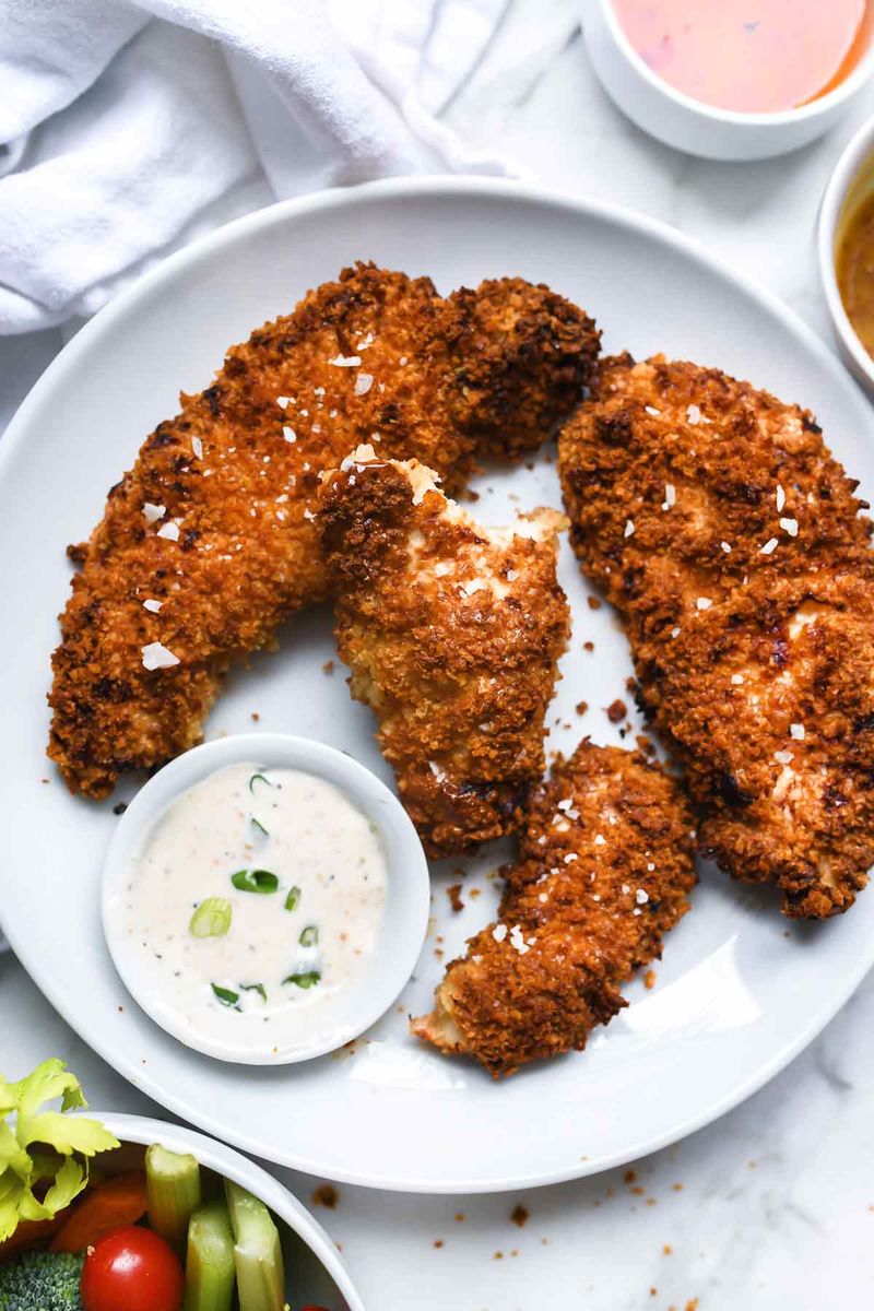 Buttermilk “Fried” Chicken Tenders