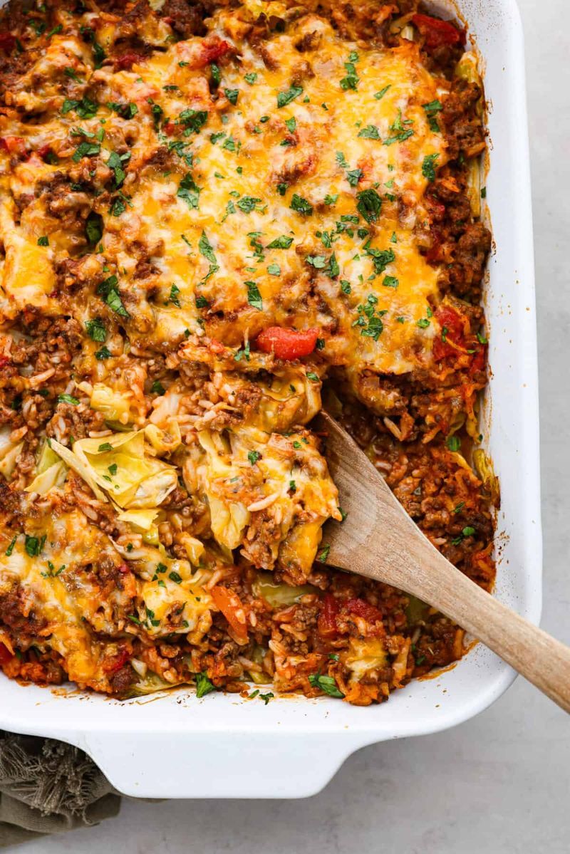 Stuffed Cabbage Roll Casserole