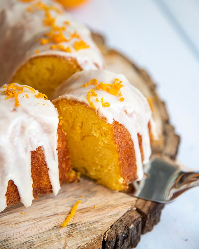 Orange Creamsicle Bundt Cake