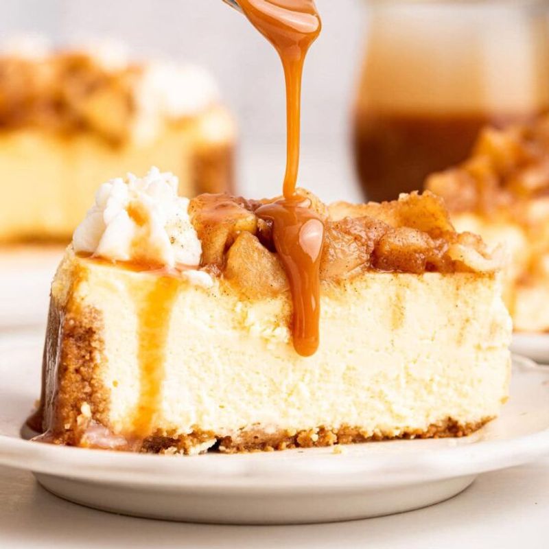 Caramel Apple Cheesecake