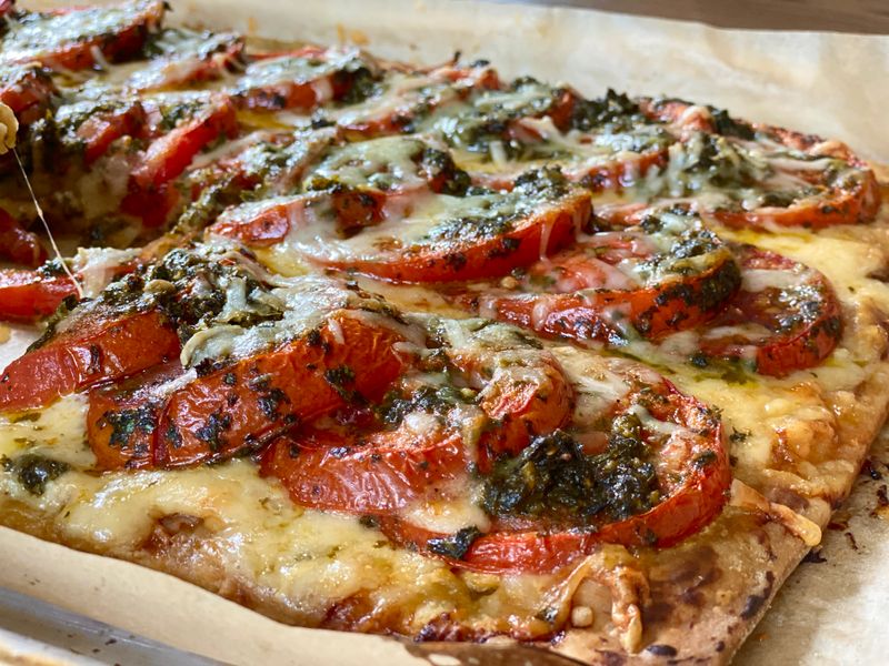 Tomato Tart With Puff Pastry