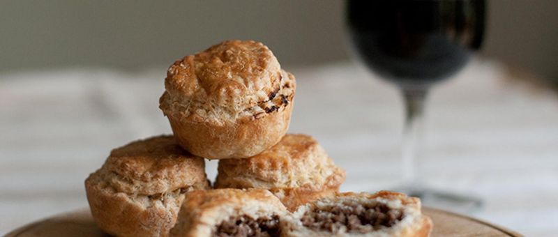 Mince pie that did not start as dessert