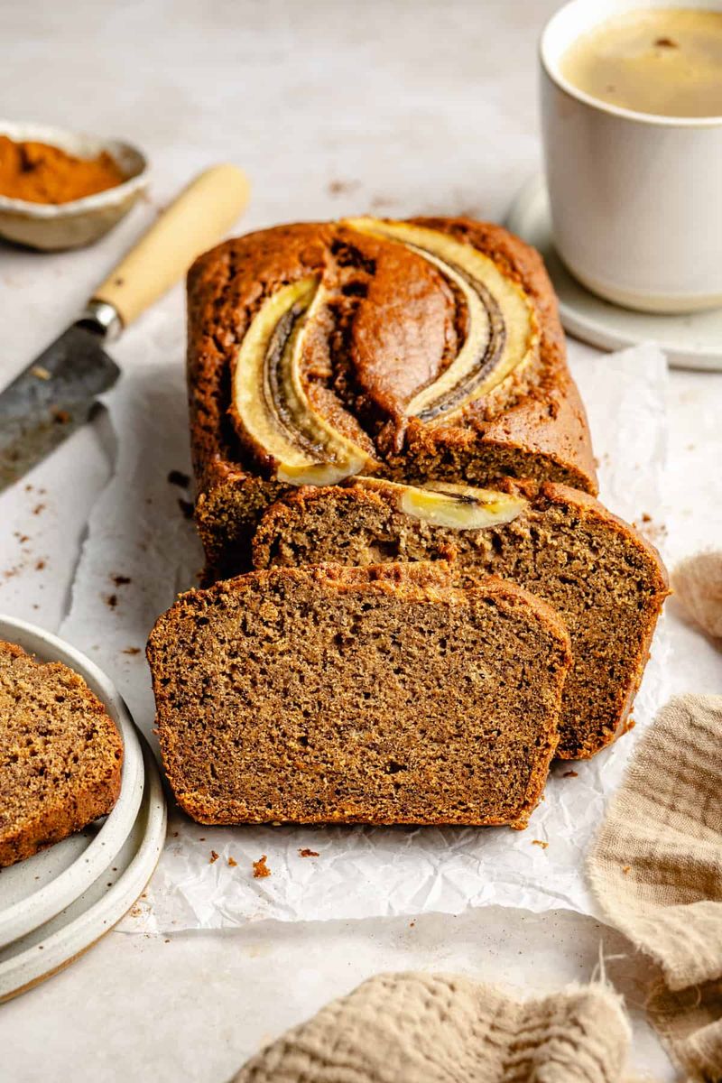 Brown butter banana bread