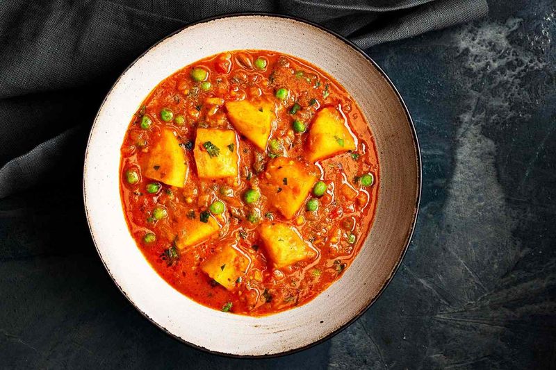 Aloo Matar (Potato and Pea Curry)