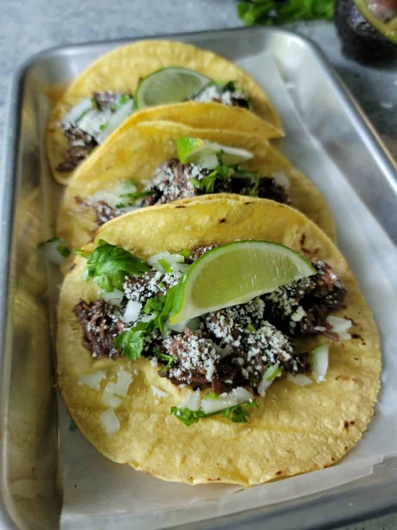 Barbacoa Tacos (Slow Cooker or Smoker)