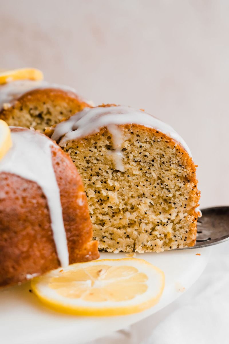Lemon Poppy Seed Pound Cake