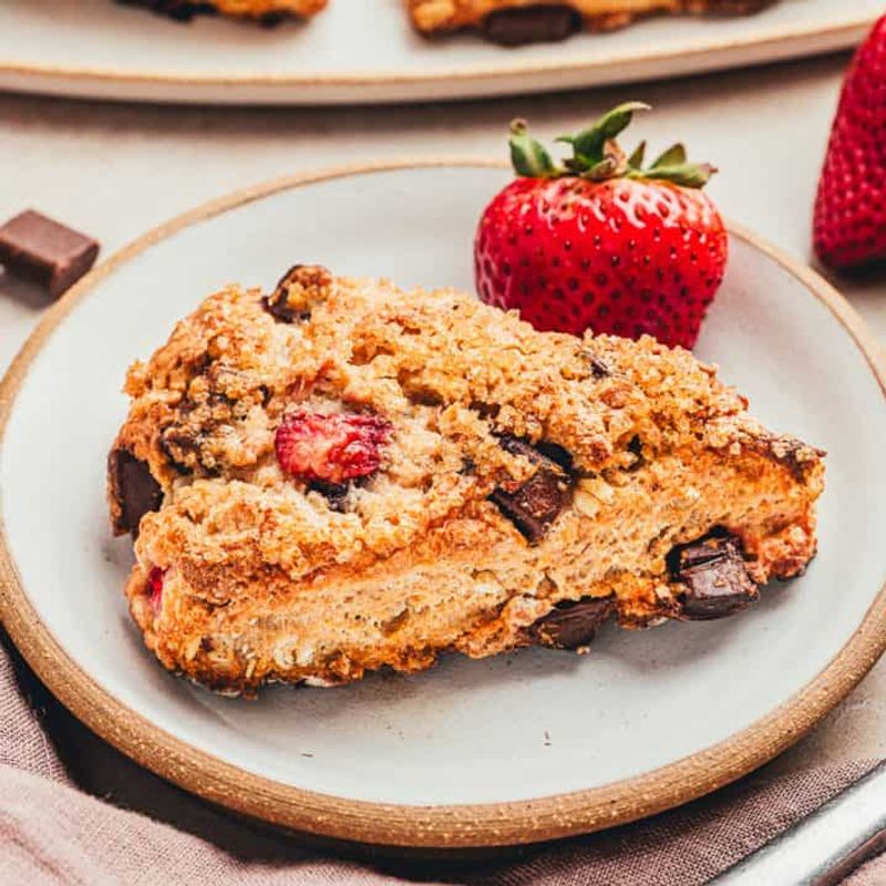 Strawberry scones