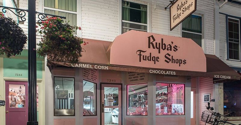 Ryba's Fudge Shops On Mackinac Island