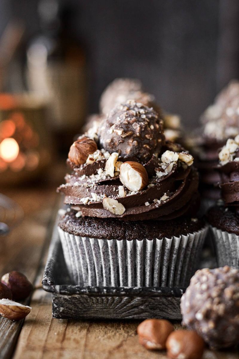 Chocolate Hazelnut Cupcakes