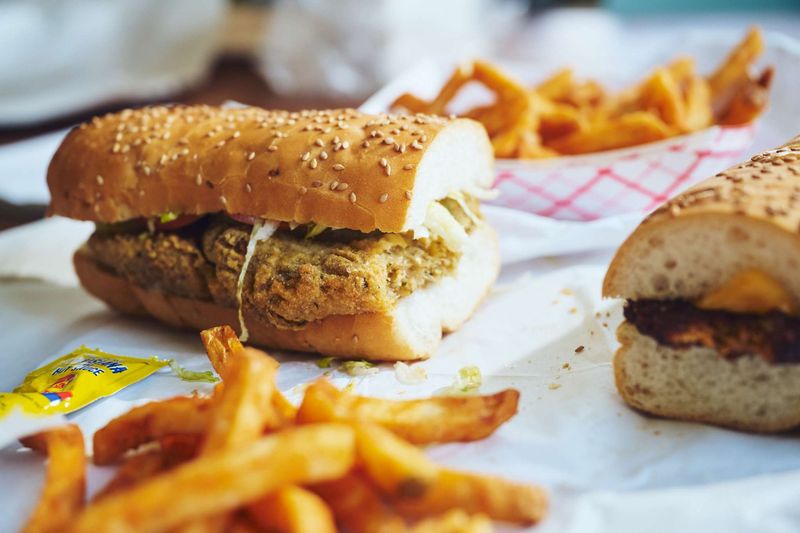 Garfish Po’boy — Zimmer’s Seafood, New Orleans, LA