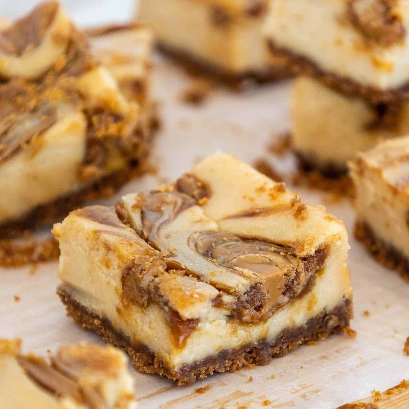 Cookie Butter Cake Mix Squares