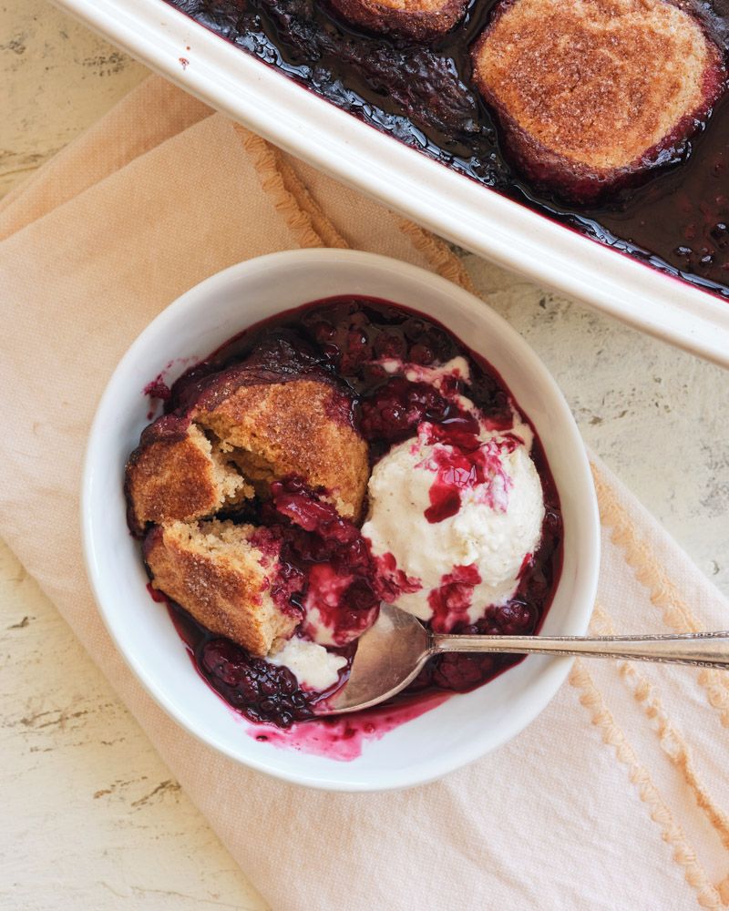 Marionberry Cobbler (Oregon)