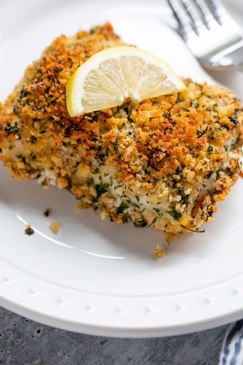 Herbed Panko Cod