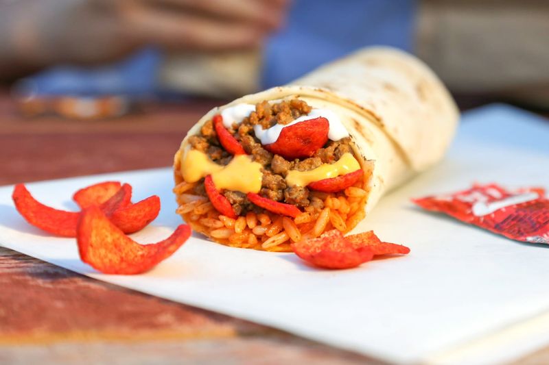 Beefy Crunch Burrito