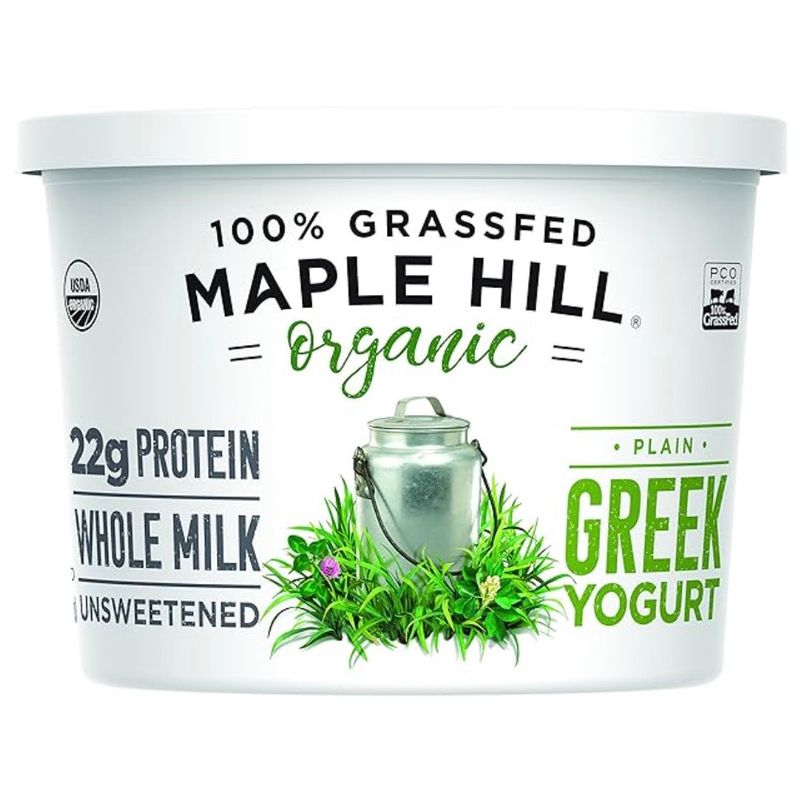 Plain Unsweetened Greek Yogurt, Whole Milk