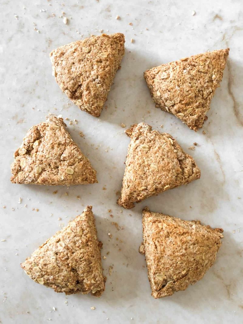 Honey Oat Scones