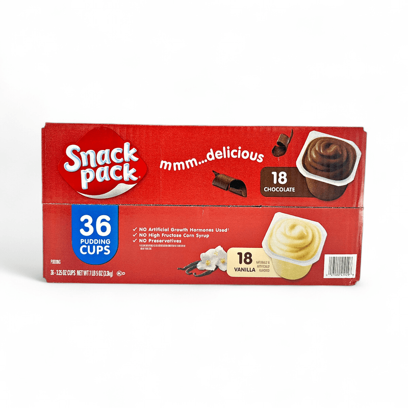 Canned Pudding (snack cups and tins)