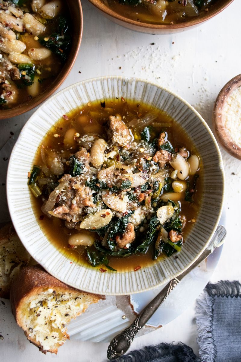 Sausage and White Bean Soup