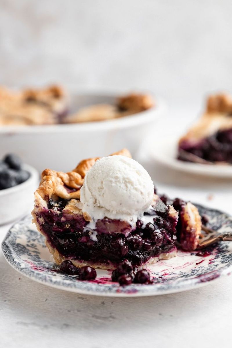 Maine Blueberry Pie