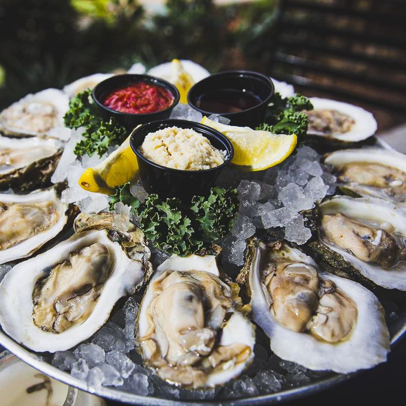 Gulf Oysters on the Half Shell