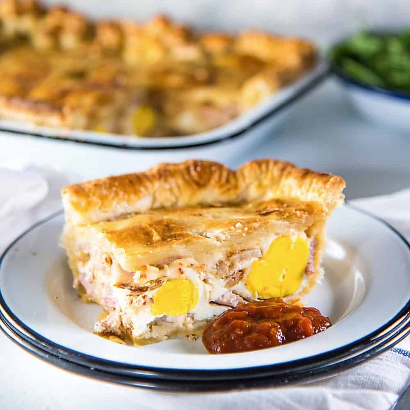 New Zealand Bacon and Egg Pie