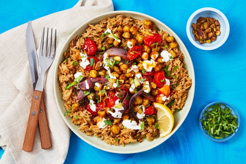 Chickpea Shawarma Bowls