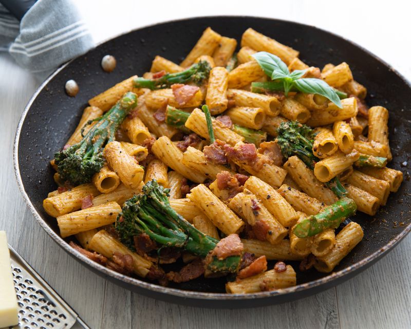 Rigatoni with Sausage and Broccoli Rabe
