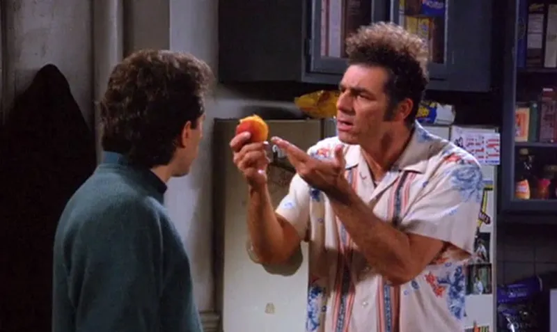 Kramer's Mackinaw Peach - Seinfeld