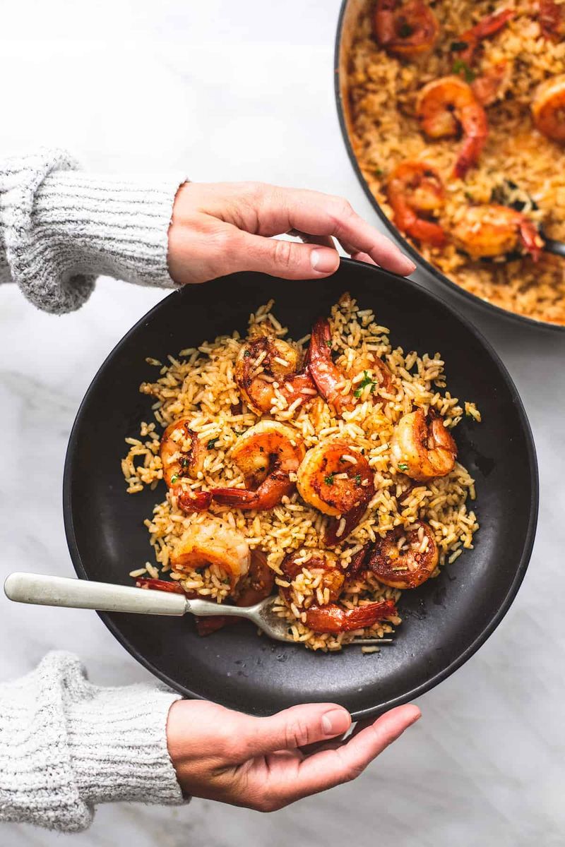 Cajun Shrimp And Rice Bowl