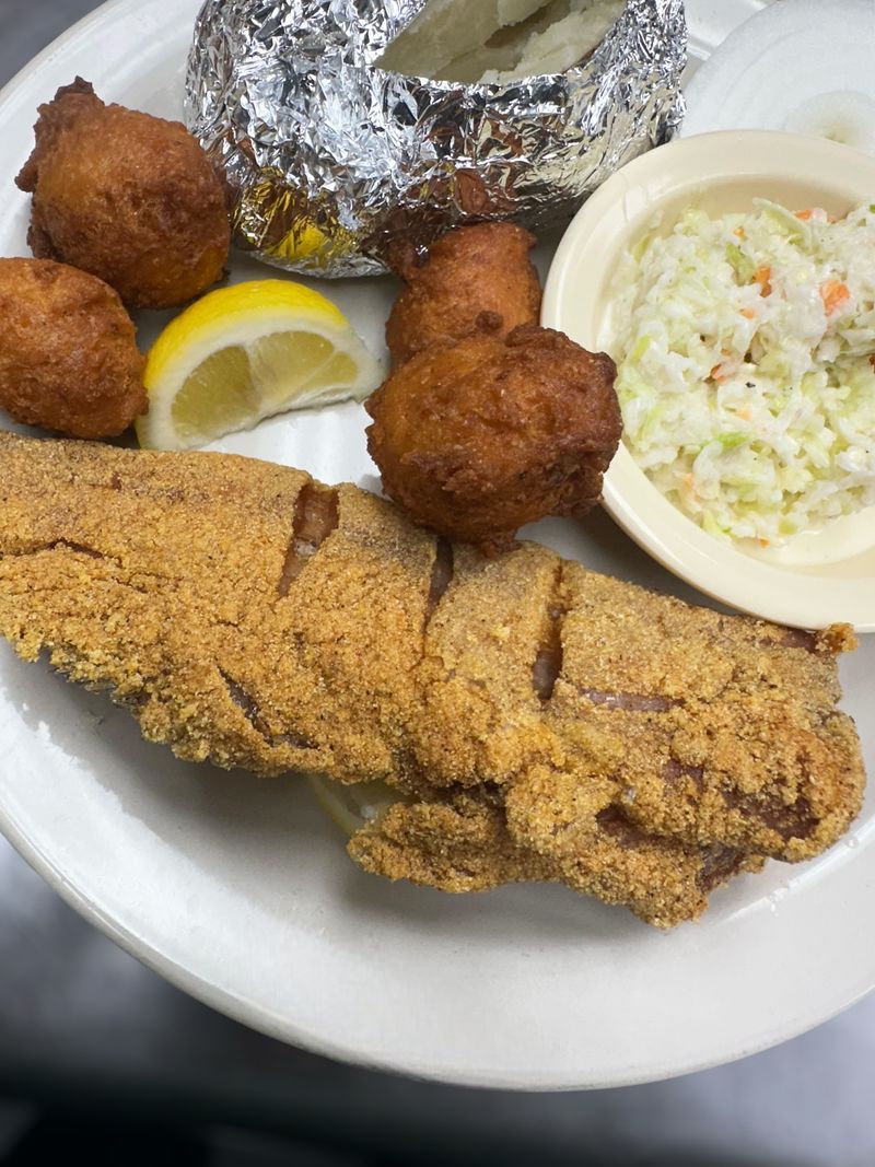 Fried catfish