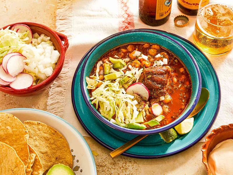 Pozole Breakfast Skillet