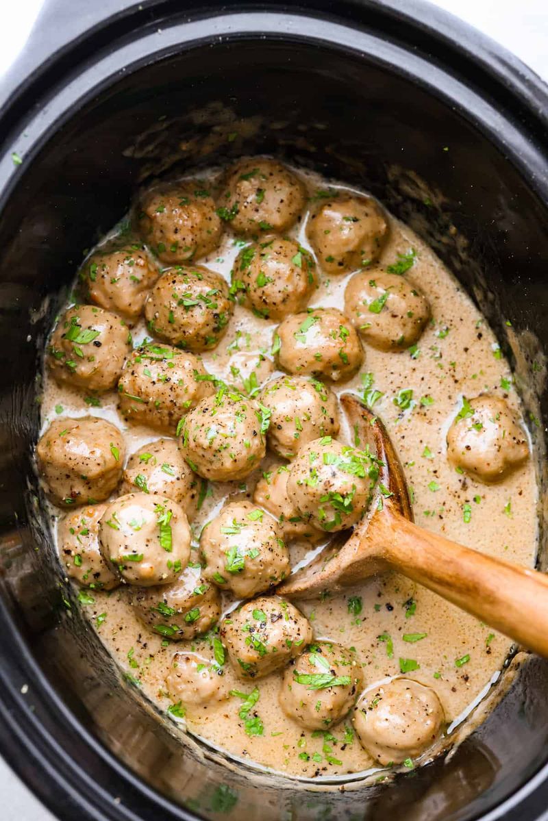 Crockpot Swedish Meatballs