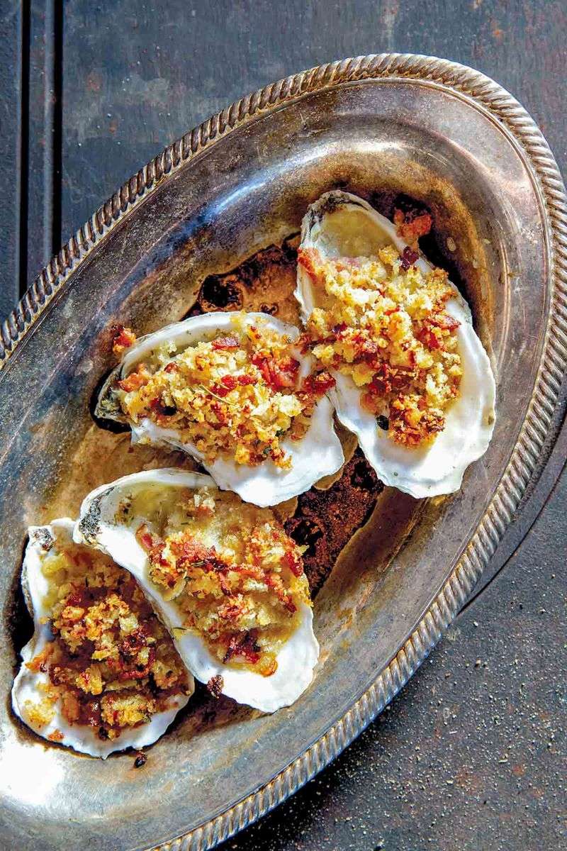 Oysters Rockefeller