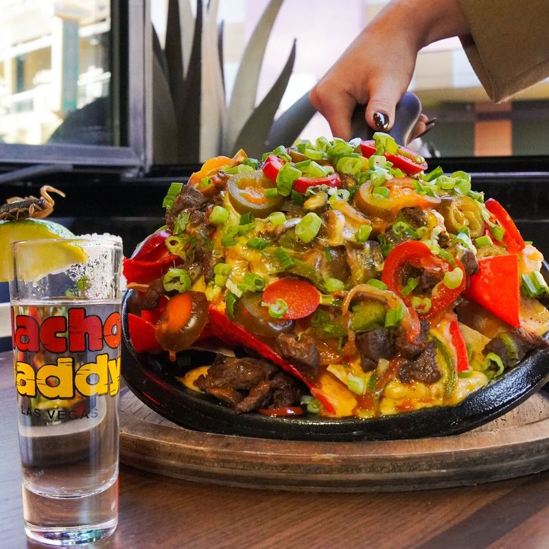 Overstuffed nachos