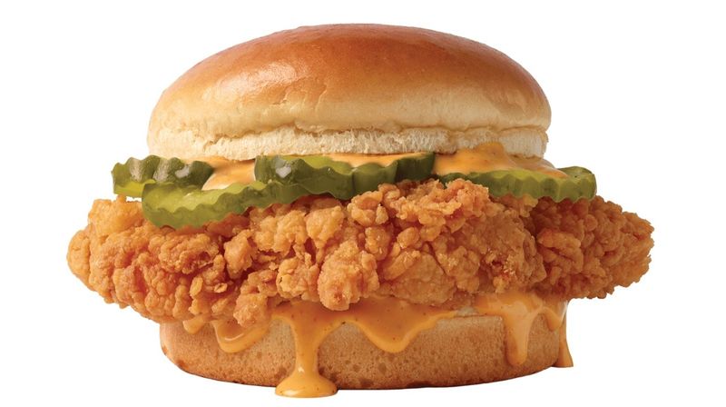 Jack in the Box Cluck Sandwich