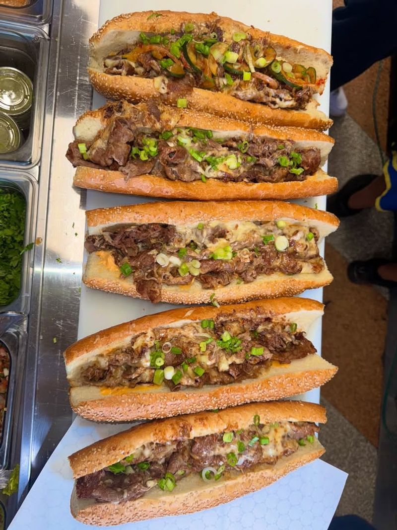 Korean Bulgogi Cheesesteak