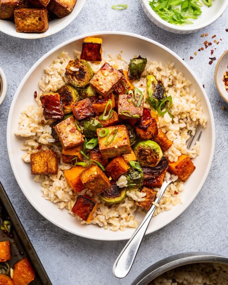 Tofu Veggie Power Bowls