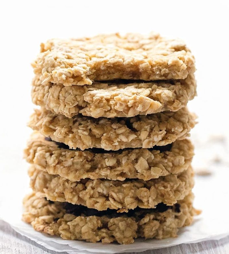 PB2 Peanut Butter Oat Cookies