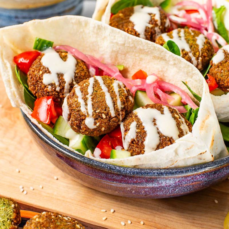 Falafel Pitas