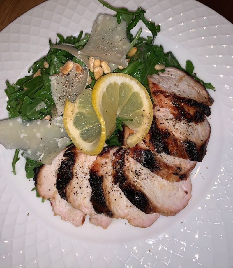 Lemon Herb Grilled Chicken with Arugula