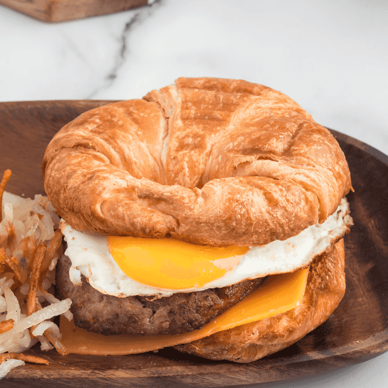 Burger King Egg and Sausage Sandwich