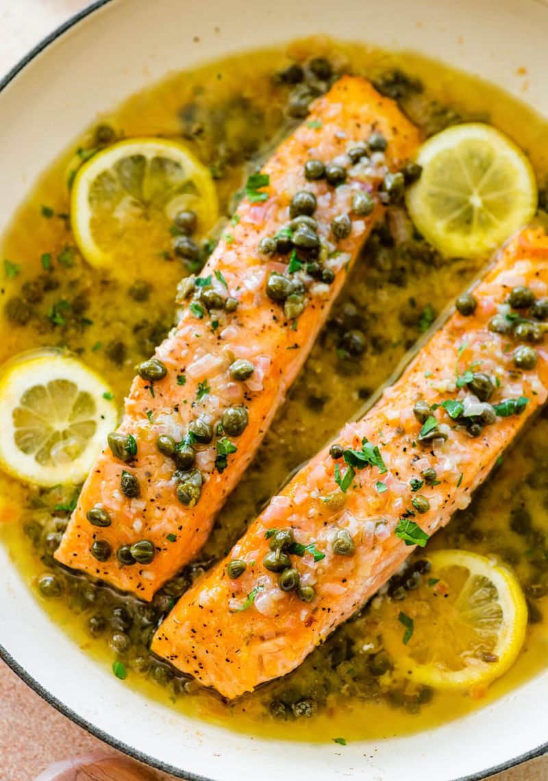 Salmon Piccata