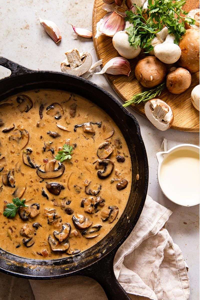 Savory Mushroom Marsala Sauce