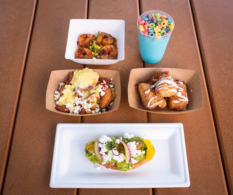 Seasonal Festival Booth Snacks