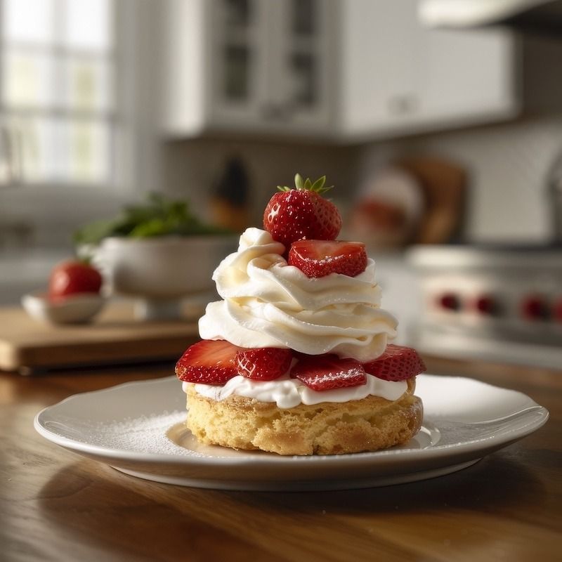 Strawberry Shortcake Biscuits